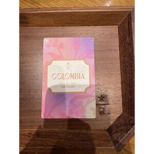 Starbucks Taster Card Colombia Finca Las Juntas Pink Bourbon 2024 In Korean